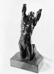 Verzweifelter Jugendlicher oder Narziss, 1885-90